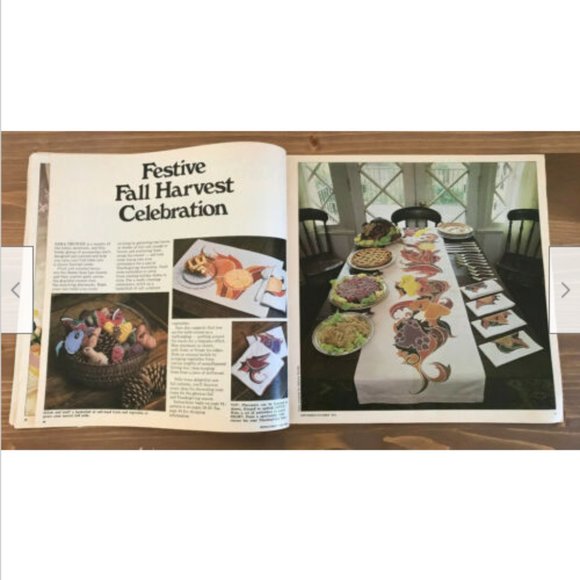 Vtg Needlecraft for Today Sep/Oct 1979 Craft Magazine Hooked Rug Halloween Batik - Picture 3 of 6